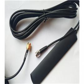 GSM patch antenna  SMA male nickel color