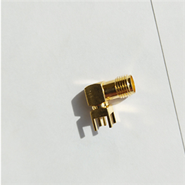 R/A SMA Female for pcb welding 14.5mm long