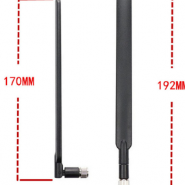 LTE Rubber  Antenna 170mm&192mm long SMA Male connector  GL-DYG462