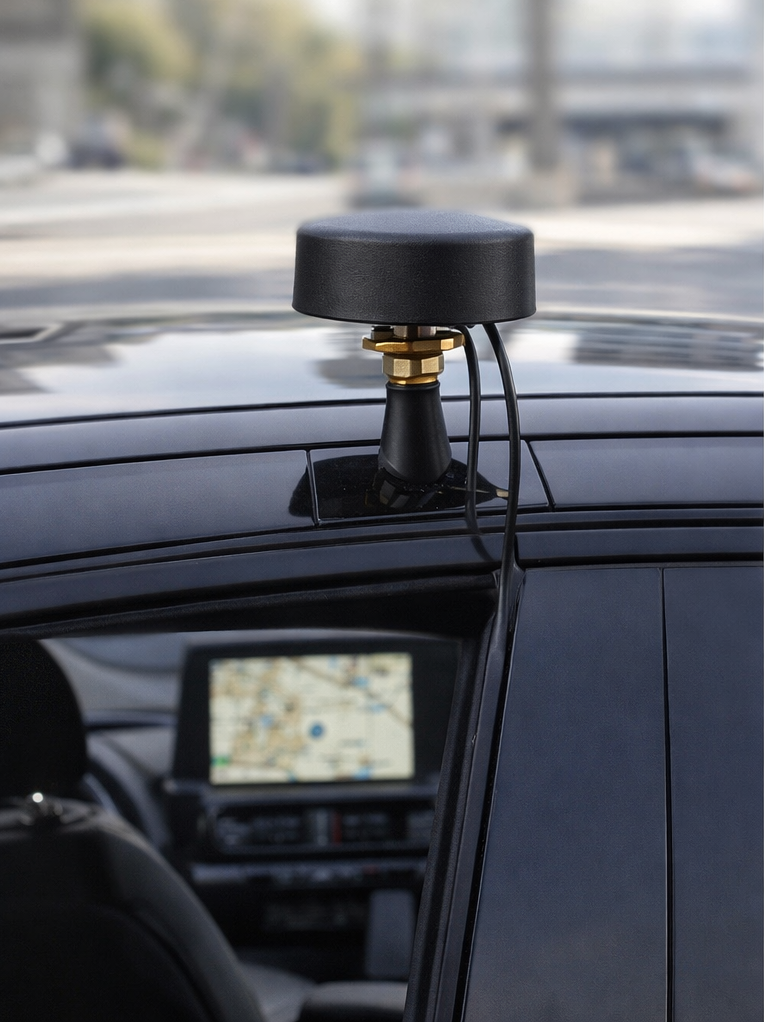 combo 4G GSM antenna compact cylindrical design with GPS and cellular integration