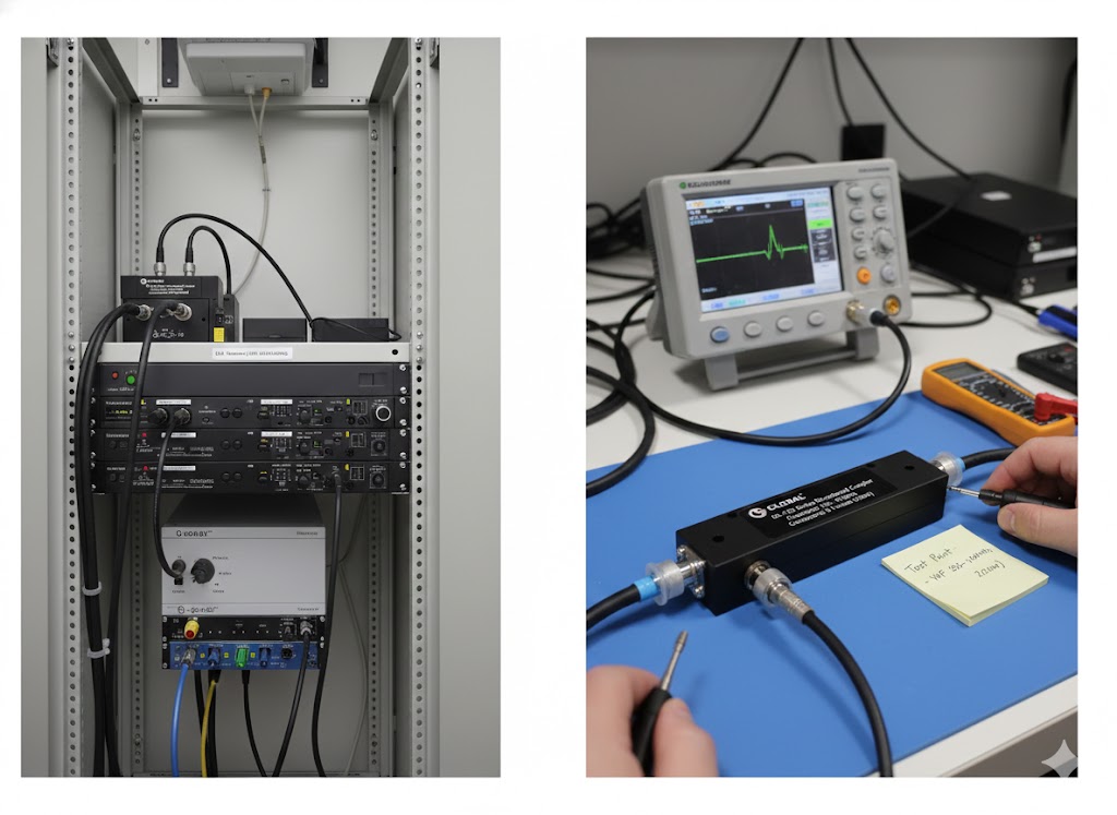 Directional Coupler Installed in Indoor DAS / In-building RF Distribution (136–174MHz)